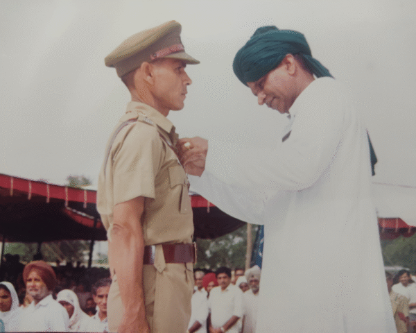 Prof. Parmanand Adhir with Bureaucrats